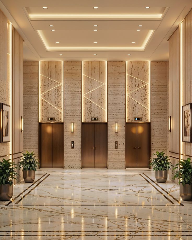 Boutique Hotel Suite with Bookmatched Marble & Cove Lighting #21